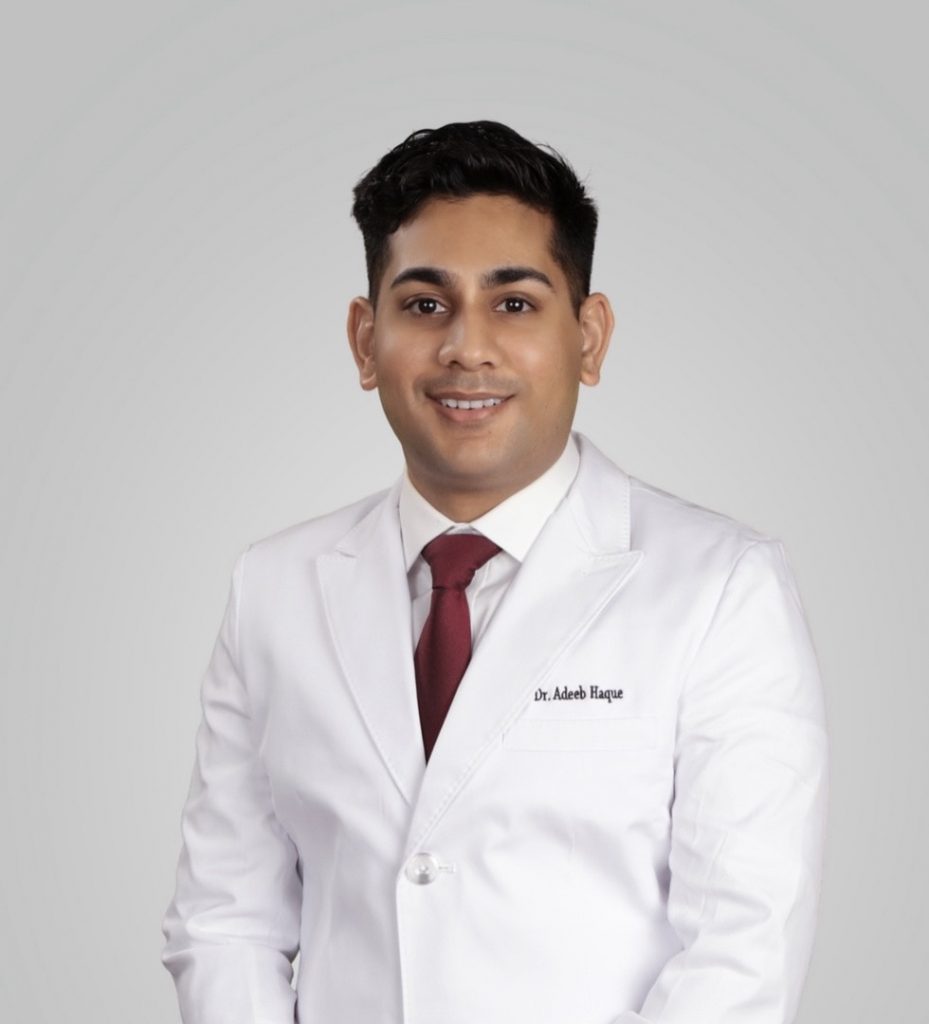 Dr. Adeeb Haque, our doctor of dental surgery (DDS) at Dental Smiles of Livonia